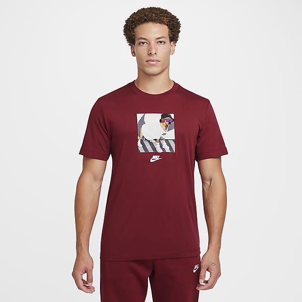 Red nike apparel on sale